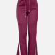 Women's Casual Drawstring Striped Flare Pant 121# Clothing Wholesale Market -LIUHUA