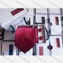 Wholesale Men's Classic Plain Satin Tie & Pocket Square & Cufflinks Sets preview