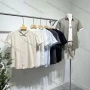 Wholesale Men's Casual Collared Plain Button Down Short Sleeve Shirt E65001# preview