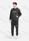 Wholesale Men's Casual 100%Cotton Letter Graphic Print Drawstring Hoodies Sweatshirts With Kangaroo Pocket LF30-4# - Liuhuamall