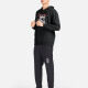 Men's Casual 100%Cotton Letter Skull Graphic Hoodies Drawstring Sweatshirts With Kangaroo Pocket LF30-6# Black Clothing Wholesale Market -LIUHUA