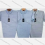 Wholesale Men's Causal Striped Patch Pocket Short Sleeve Polo Shirt preview
