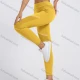 Wholesale Women's Sporty High Waist Mesh Patchwork Elastic Workout Leggings 11# Clothing Wholesale Market Liuhua