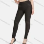 Wholesale Honeycomb Leggings Women's Casual Plain High Waist Texture Leggings preview