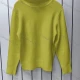 Wholesale Girl's Casual Turtleneck Long Sleeve Knit Sweater F619# Clothing Wholesale Market Liuhua