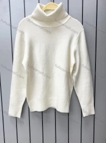 Wholesale Girl's Casual Turtleneck Long Sleeve Knit Sweater, LIUHUA CLOTHING WHOLESALE