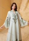 Wholesale Dubai Style Embroidered Print Kaftan for Women, Loose Tassel Sleeve Long Maxi Abaya, Modest Muslim Dress for Eid Ramadan - Liuhuamall