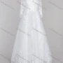 Wholesale Women's Glamorous V Neck Rhinestone Embroidery Corset Bodice Classic Tulle Wedding Dress preview