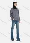 Wholesale Women's Casual Plain Collared Long Sleeve Shirt 1169# - Liuhuamall