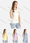 Wholesale Women's Casual Short Sleeve Round Neck Tee - Liuhuamall