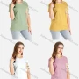 Wholesale Women's Casual Short Sleeve Crew Neck Tee preview