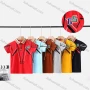 Wholesale Boy's Casual Striped Print Short Sleeve Modal Cotton Polo Shirt preview