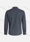 Wholesale Men's Slim Fit Button Down Collar Long Sleeve Plain Dress Shirts - Liuhuamall