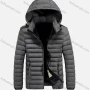 Wholesale Men's Detachable Hood Zips Pockets Oversize Puffer Coat preview