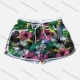 Wholesale Women's Vacation Contrast Floral Print Drawstring Beach Shorts 2# Clothing Wholesale Market Liuhua