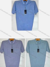 Wholesale Men's Causal Patch Pocket Short Sleeve Polo Shirt, LIUHUA CLOTHING WHOLESALE