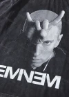 Wholesale Men's Fashion Hip Hop Oversized Crew Neck Short Sleeve Wash Distressed Graphic T-shirt 811# - Liuhuamall