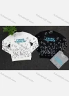 Wholesale Men's Casual Letter Print Round Neck Long Sleeve Sweatshirt - Liuhuamall