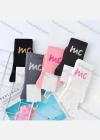Wholesale Women's Softy Letter Print Cushioned Ankle Socks - Liuhuamall