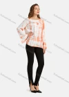Wholesale Women's Casual Square Neck Bell Sleeve Tie Dye Tunic - Liuhuamall