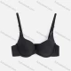 Wholesale Women's Plain Lace Adjustable Straps Bra 018# Black Clothing Wholesale Market Liuhua