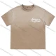 Wholesale Men's Fashion 100%Cotton Letter Gradient Round Neck Short Sleeve Washed T-shirts Coffee Clothing Wholesale Market Liuhua