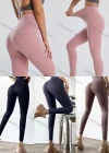 Wholesale Women's Athletic High Waist Butt Lifting Tummy Control Ankle Length Yoga Leggings MK27-9K# - Liuhuamall