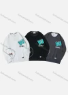 Wholesale Men's Casual Letter Print Long Sleeve Oversized Sweatshirts - Liuhuamall