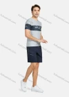 Wholesale Men's Athletic Short Sleeve Colorblock Running T-shirts - Liuhuamall