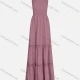 Wholesale Women's Boho Hollow Out Plain Pleated Cami Dress 97# Guangzhou Clothing Wholesale Market & Suppliers -LIUHUAMALL