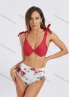 Wholesale Women's Sexy Strap Floral Print Triangle Bikini 2 Piece Swimsuit Set - Liuhuamall