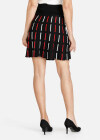 Wholesale Women's Sexy Elastic High Waist Striped Slim Fit Short Skirt 2404# - Liuhuamall