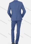Wholesale Men's Fashion Long Sleeve Lapel Single Breasted Pockets Blazer & Vest & Pants 3 Piece Sets - Liuhuamall
