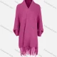 Wholesale Women's Casual Long Sleeve Scarf Hem Plain Cardigan 3010# Clothing Wholesale Market Liuhua
