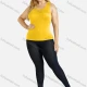 Wholesale Women's Casual Scoop Neck Plain Tank Top 7# Clothing Wholesale Market Liuhua