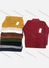 Wholesale Men's Casual Plain Mock Neck Long Sleeve Sweater - Liuhuamall