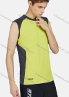 Wholesale Men's Sporty Round Neck Sleeveless Colorblock Breathable Tank Top - Liuhuamall