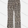 Wholesale Women's Casual Leopard Elastic Straight Leg Slim Fit Pant preview