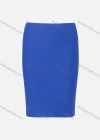 Wholesale Women's Casual Plain High Waist Zipper Pencil Skirt - Liuhuamall