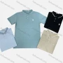 Wholesale Men's Casual Striped Trim Short Sleeve Polo Shirt(Pack Of 12) preview
