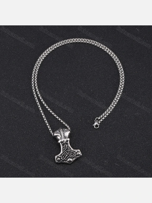 Wholesale Fashion Stainless Steel Adjustable Pendant Necklace SP0427#