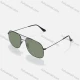 Wholesale Metal Pilot Solid Lenses Sunglasses Black Clothing Wholesale Market Liuhua