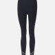 Women's Athletic Plain Pin Dot High Waist Yoga Elasticity Leggings Black Clothing Wholesale Market -LIUHUA