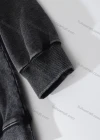 Wholesale Men's Fashion 100%Cotton Graphic Distressed Long Sleeve Hoodie Pullover Sweatshirt SML22# - Liuhuamall