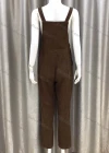 Wholesale Women's Casual Corduroy Adjustable Strap Straight Leg Pockets Overalls Jumpsuit - Liuhuamall