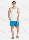 Wholesale Men's Casual Sleeveless Plain Tank Tops - Liuhuamall
