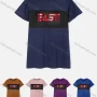 Wholesale Men's Casual Crew Neck Short Sleeve Letter Graphic T-shirts 0017# preview