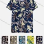 Wholesale Men's Casual Crew Neck Short Sleeve Plants Plant Print T-shirts 62050# preview