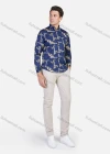 Wholesale Men's Allover Baroque Print Long Sleeve Slim Fit Casual Shirt - Liuhuamall