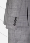 Wholesale Men's Formal Plaid Single Breasted Pockets Lapel Slim Fit Blazer & Trousers 2 Piece Sets - Liuhuamall